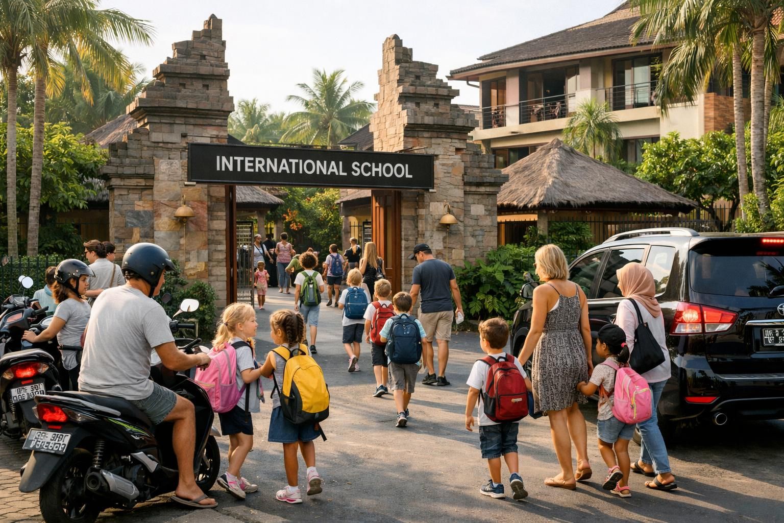 temukan sekolah internasional terbaik di canggu, dekat dengan area ekspatriat, menawarkan pendidikan berkualitas dan lingkungan belajar multikultural.