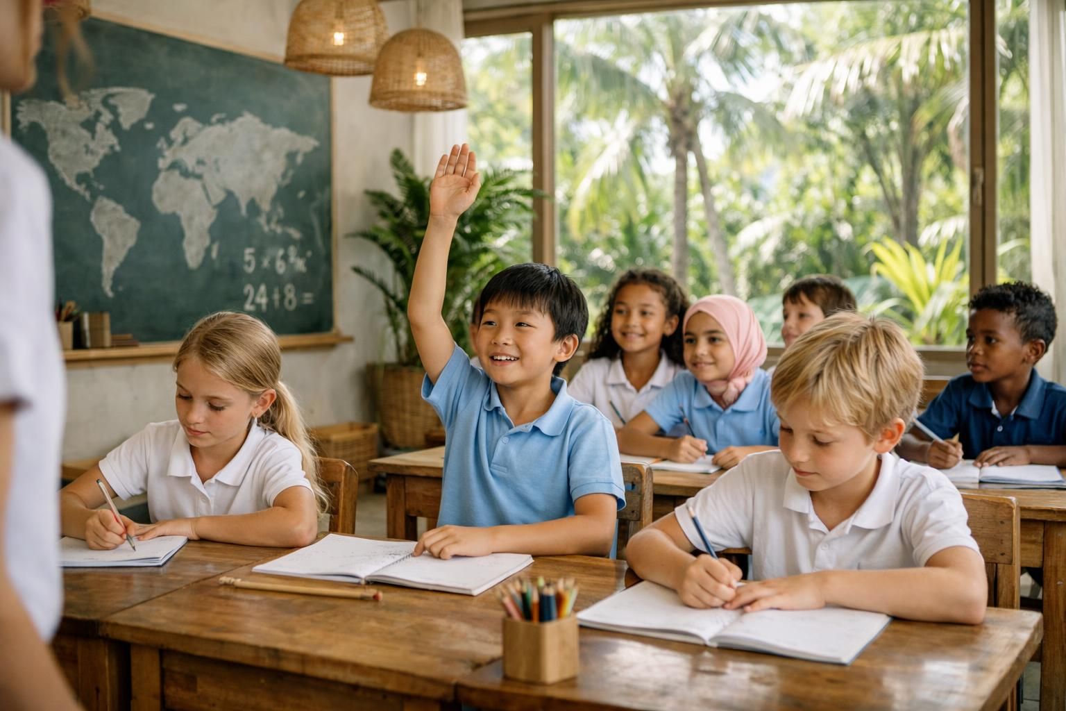 temukan sekolah internasional terbaik di canggu yang dirancang khusus untuk anak-anak ekspatriat, menawarkan kurikulum global dan lingkungan belajar yang mendukung.